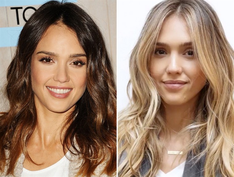 Jessica Alba Shares Her Blond Transformation